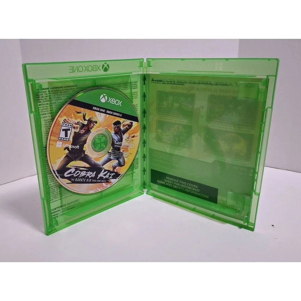 MICROSOFT XBOX ONE & XBOX SERIES X COBRA KAI THE KARATE KID SAGA CONTINUES
